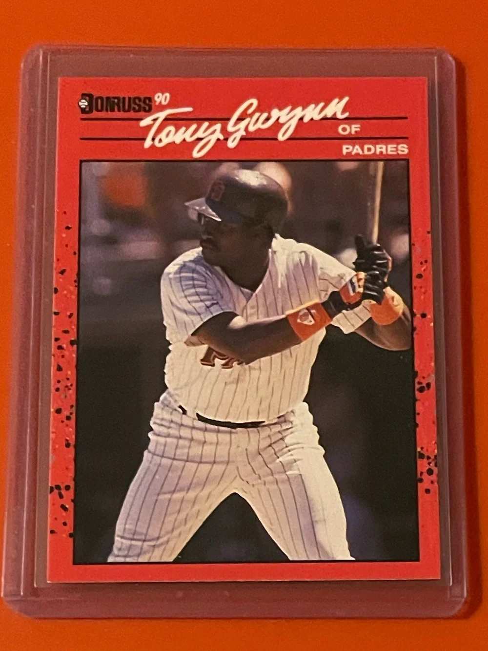 Tony Gwynn #86 1990 Donruss Baseball Trading Card